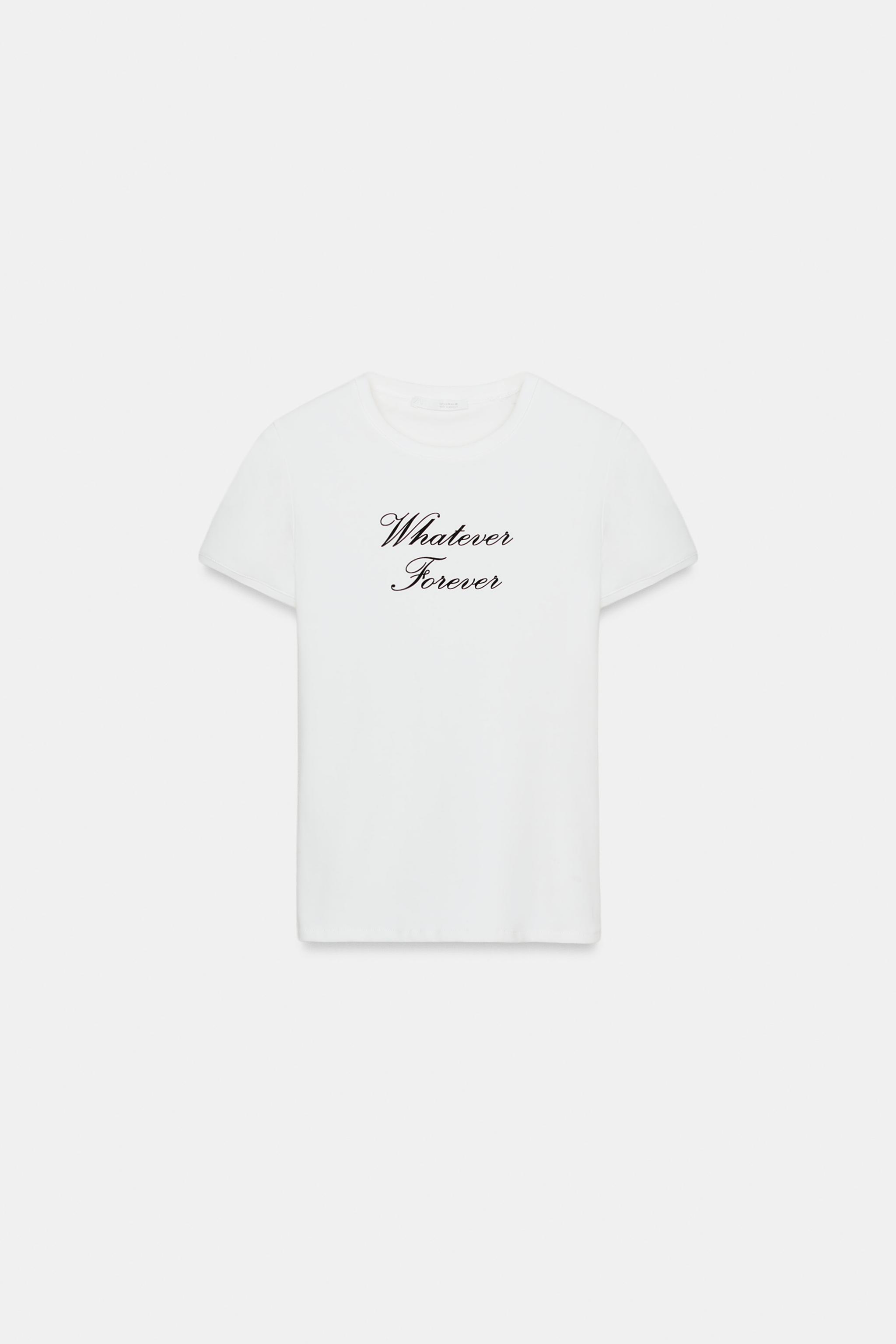 T-SHIRT À INSCRIPTION